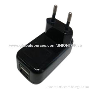 5V 1.5A/2A USB wall mounted Europe power adapter